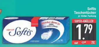 E-Center Softis Taschentücher Angebot
