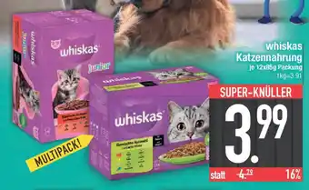 E-Center whiskas Katzennahrung Angebot