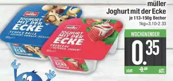 E-Center müller Joghurt mit der Ecke Angebot
