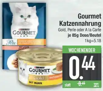 E-Center Gourmet Katzennahrung Angebot