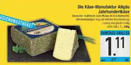 E-Center Die Käse-Manufaktur Allgäu Jahrhundertkäse Angebot