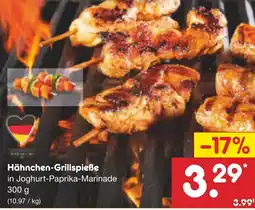 Netto Marken-Discount Hähnchen-Grillspieße Angebot