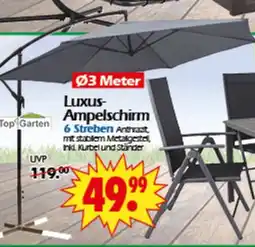 Wreesmann Luxus- Ampelschirm Angebot