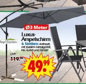 Wreesmann Luxus- Ampelschirm Angebot