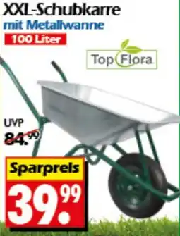 Wreesmann XXL-Schubkarre mit Metallwanne Top Flora Angebot