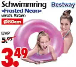 Wreesmann Schwimmring Bestway Frosted Neon Angebot