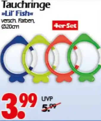 Wreesmann Tauchringe Lil' Fish Angebot