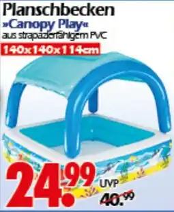 Wreesmann Planschbecken Canopy Play Angebot