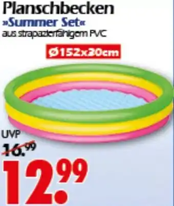 Wreesmann Planschbecken Summer Set Angebot