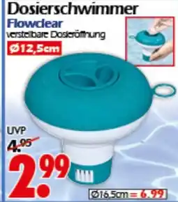 Wreesmann Dosierschwimmer Flowclear Angebot