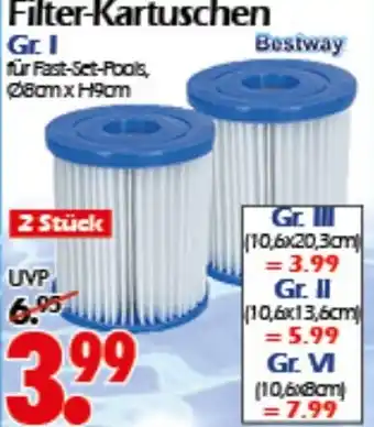 Wreesmann Filter-Kartuschen Bestway Angebot