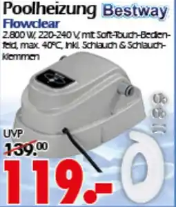 Wreesmann Poolheizung Bestway Flowclear Angebot