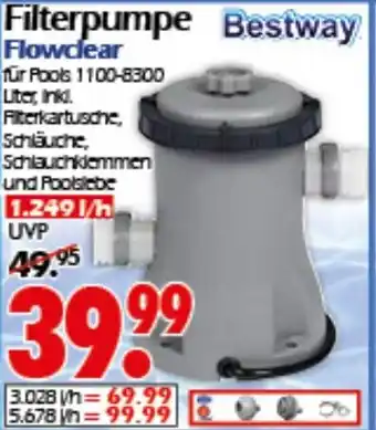 Wreesmann Filterpumpe Bestway Flowclear Angebot