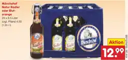 Netto Marken-Discount Mönchshof Natur Radler oder Blutorange Angebot