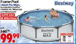 Wreesmann Bestway Frame-Pool Steel Pro Max Angebot