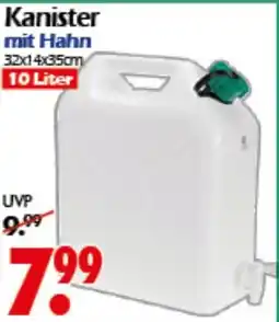 Wreesmann Kanister mit Hahn Angebot