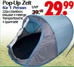 Wreesmann Pop-Up Zelt für 1 Person Angebot