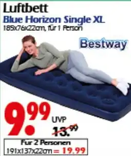 Wreesmann Bestway Luftbett Blue Horizon Single XL Angebot