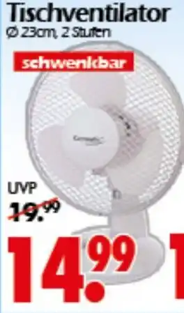Wreesmann Tischventilator Angebot