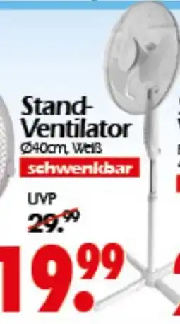 Wreesmann Stand- Ventilator Angebot