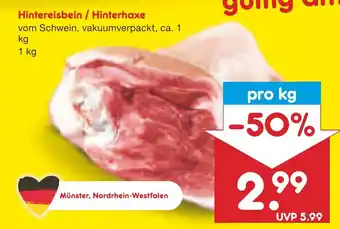 Netto Marken-Discount Hintereisbein / Hinterhaxe Angebot