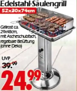 Wreesmann Edelstahl-Säulengrill Angebot