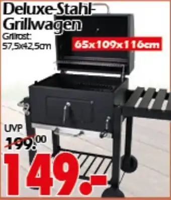 Wreesmann Deluxe Stahl Grillwagen Angebot