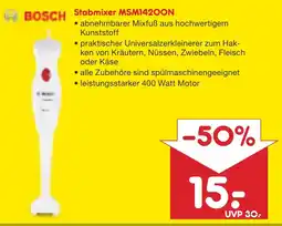 Netto Marken-Discount BOSCH Stabmixer MSM1420ON Angebot