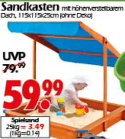Wreesmann Sandkasten Angebot