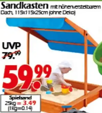Wreesmann Sandkasten Angebot