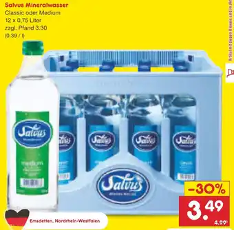 Netto Marken-Discount Salvus Mineralwasser Angebot