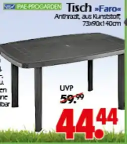 Wreesmann PAE-PROGARDEN Tisch Faro Angebot