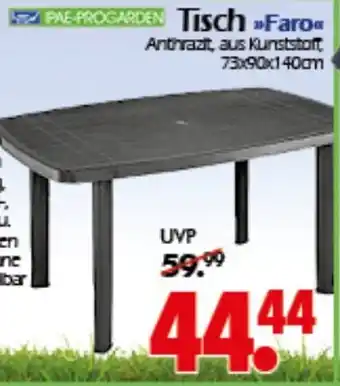 Wreesmann PAE-PROGARDEN Tisch Faro Angebot