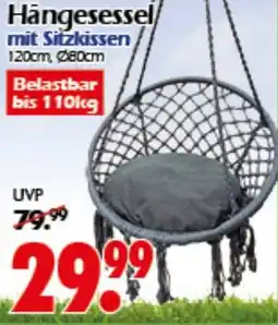 Wreesmann Hängesessel mit Sitzkissen Angebot