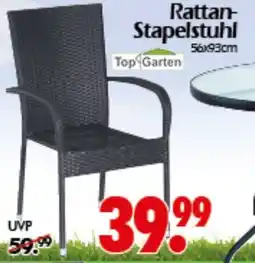 Wreesmann Rattan- Stapelstuhl Top Garten Angebot