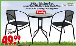 Wreesmann 3-tlg. Bistro-Set Top Garten Angebot