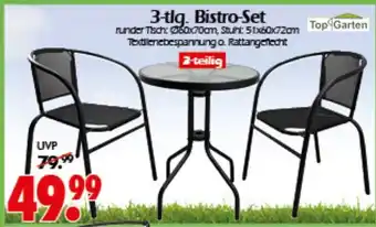 Wreesmann 3-tlg. Bistro-Set Top Garten Angebot