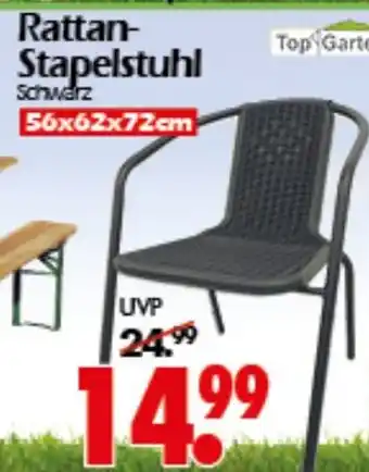 Wreesmann Top Garten Rattan- Stapelstuhl Angebot