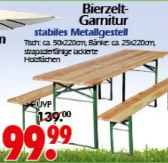 Wreesmann Bierzelt- Garnitur Angebot
