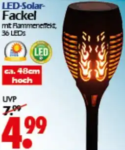 Wreesmann LED-Solar- Fackel Angebot