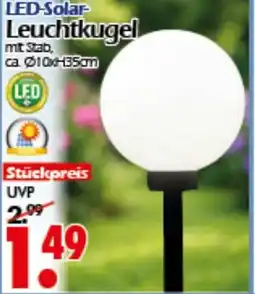 Wreesmann LED-Solar Leuchtkugel Angebot
