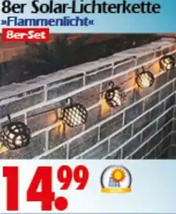 Wreesmann 8er Solar-Lichterkette Angebot
