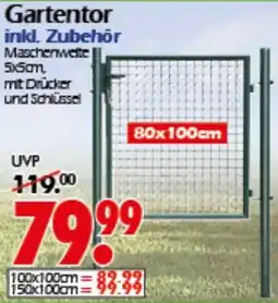 Wreesmann Gartentor inkl. Zubehōr Angebot