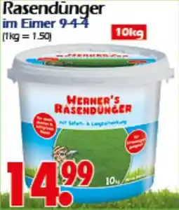 Wreesmann Rasendünger im Eimer 944 Angebot