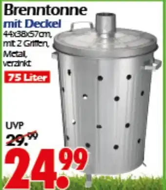 Wreesmann Brenntonne mit Deckel Angebot