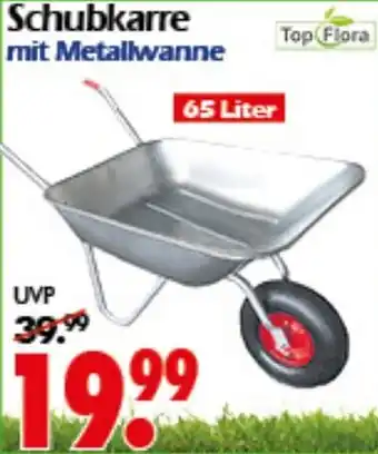 Wreesmann Top Flora Schubkarre mit Metallwanne Angebot