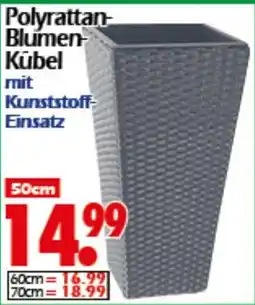 Wreesmann Polyrattan Blumen Kūbel Angebot