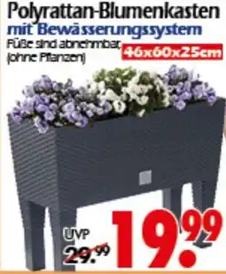 Wreesmann Polyrattan-Blumenkasten Angebot