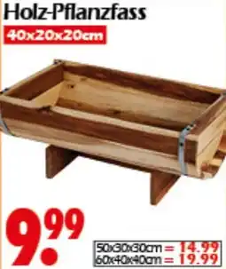 Wreesmann Holz-Pflanzfass Angebot