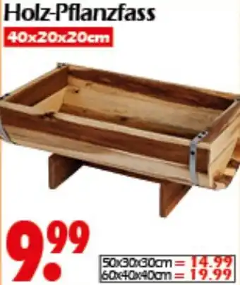 Wreesmann Holz-Pflanzfass Angebot